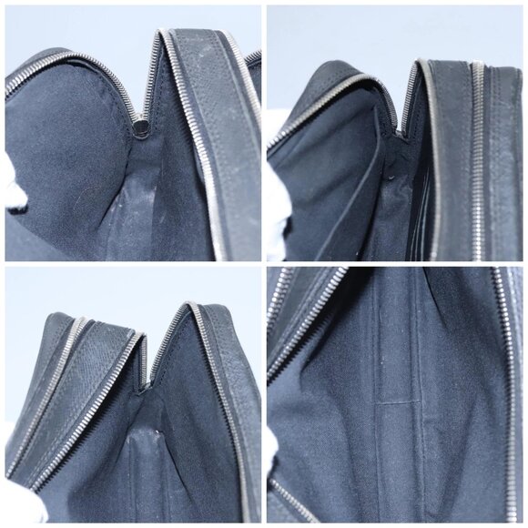 LOUIS VUITTON Taiga Pavel Clutch Bag Ardoise M32902 LV Auth nb211 - Picture 16 of 16